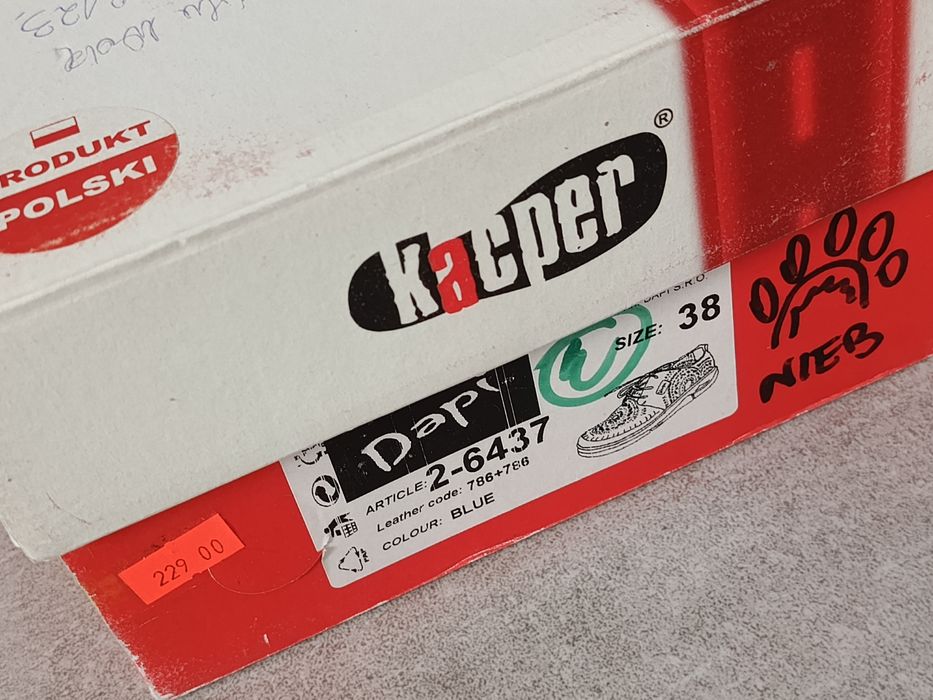 Półbuty damskie Kacper