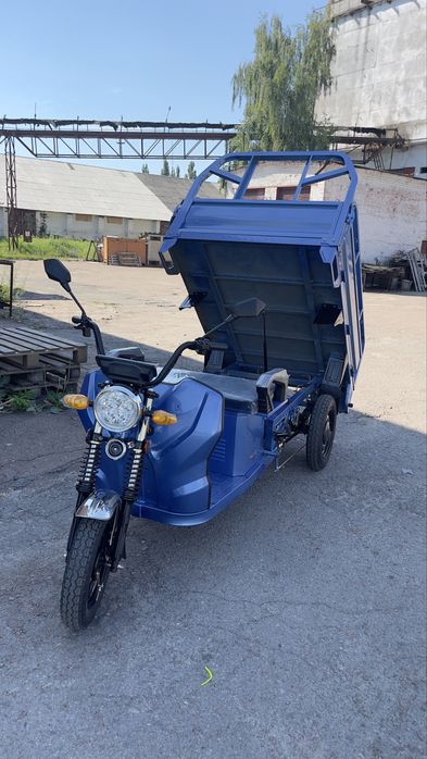 Трицикл Рікша Електробайк грузовий 1200W