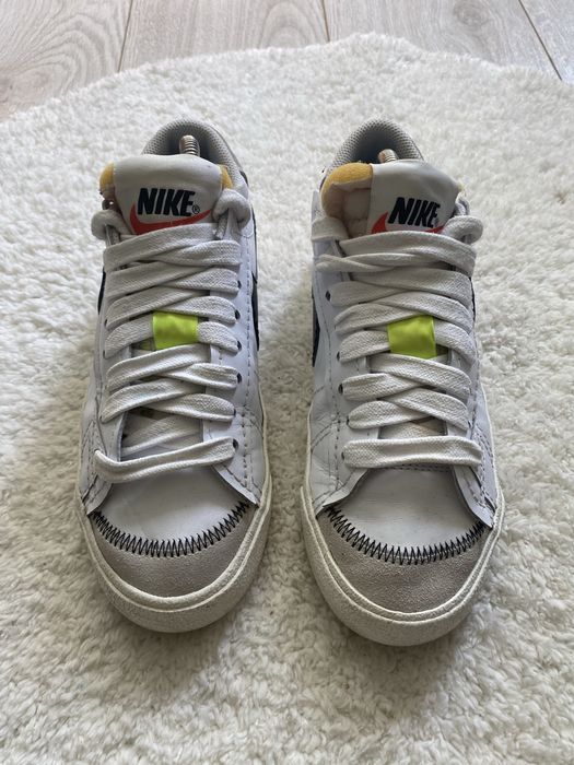 Мужские Кожаные Кроссовки Nike Blazer Jumbo 77  40р(25см)