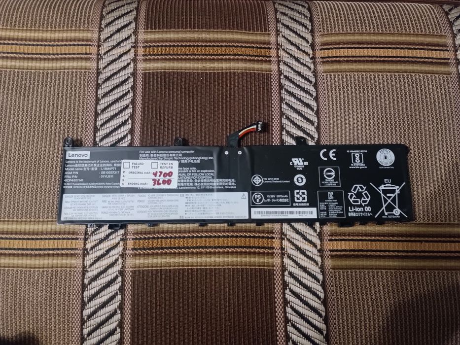 Батарея lenovo, thinkpad