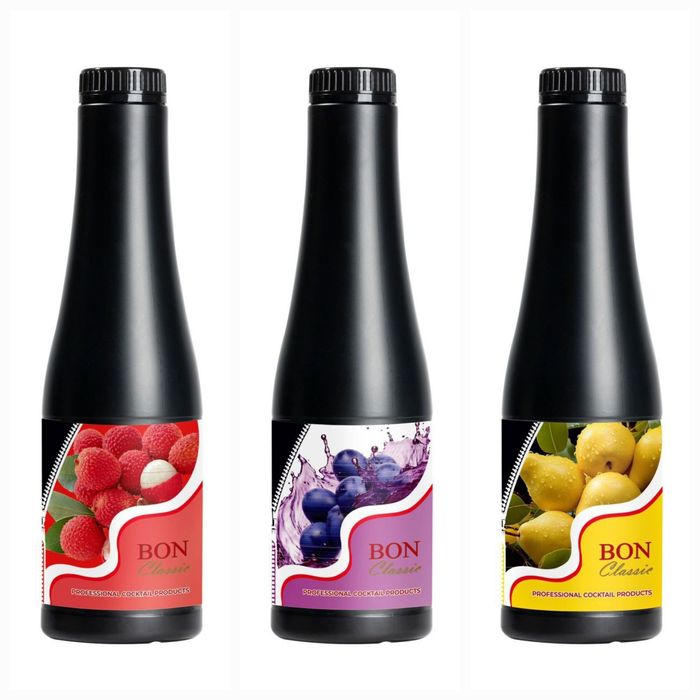 Фруктове пюре Black Line 1,2 кг для коктейлів, десертів, лимонадів