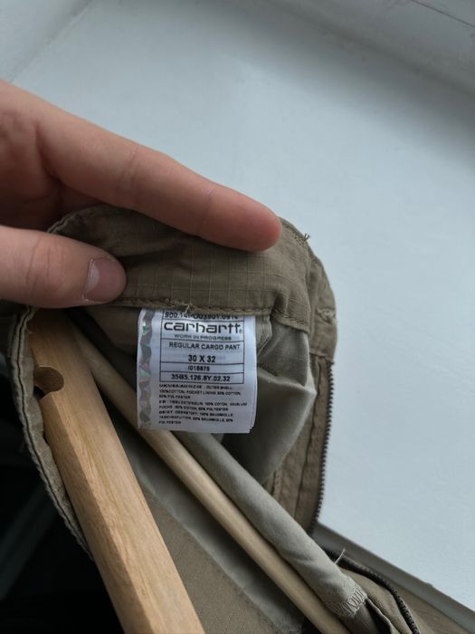 Оригінал! Карго штани  Carhartt Brown. Нові! Розмір S (30x32)