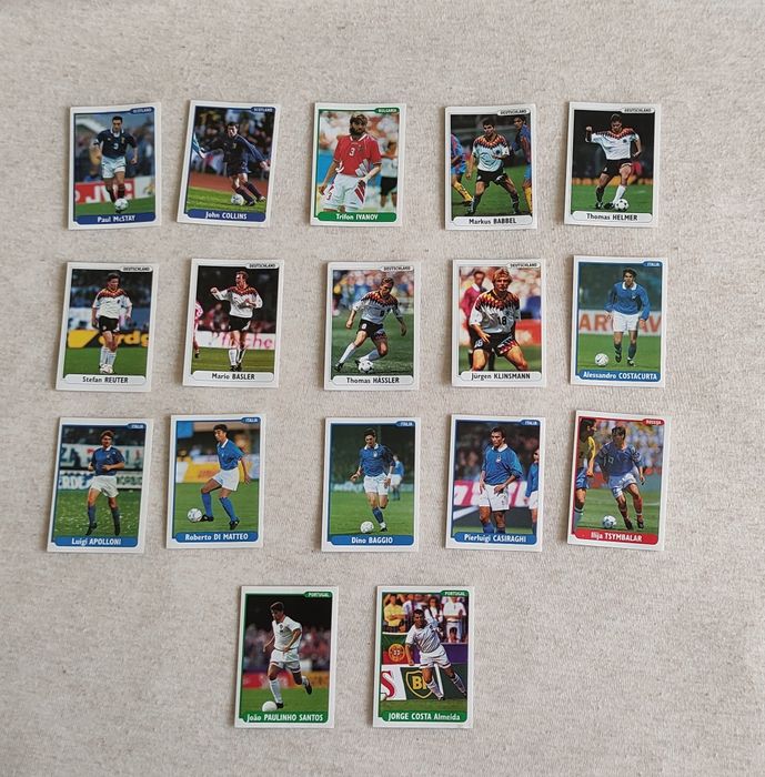 Naklejki do albumu DS Euro Foot 96