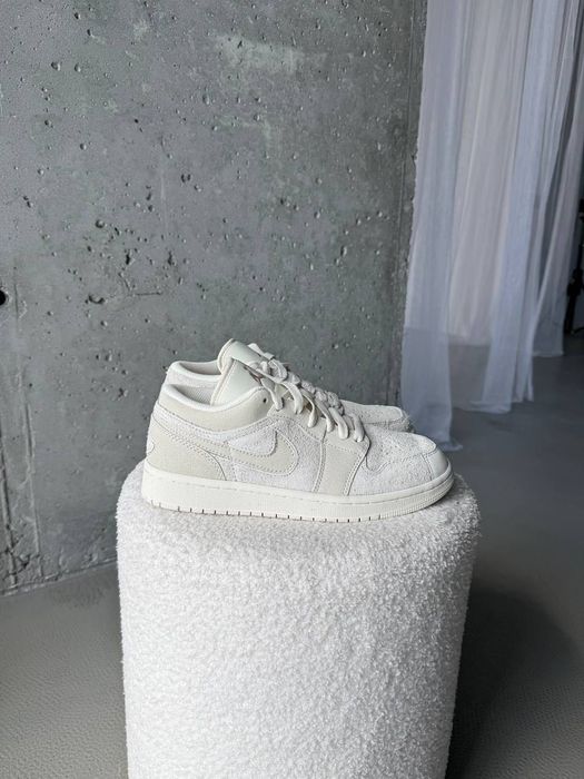 НОВИНКА! Nike Air Jordan 1 Low Craft Beige / Grey 36 37 38 39 40 41