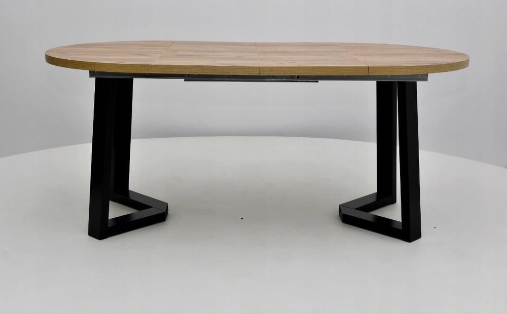 Stół okragły rozkladany loftowy srednica 90cm
