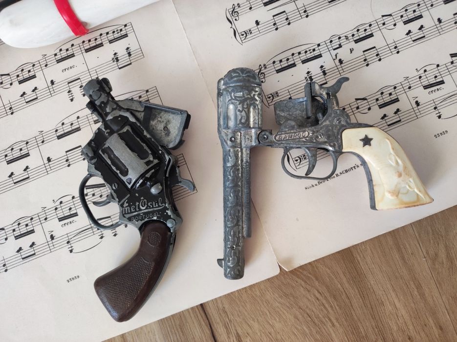 Pistolas de Fulminantes - Brinquedos Antigos