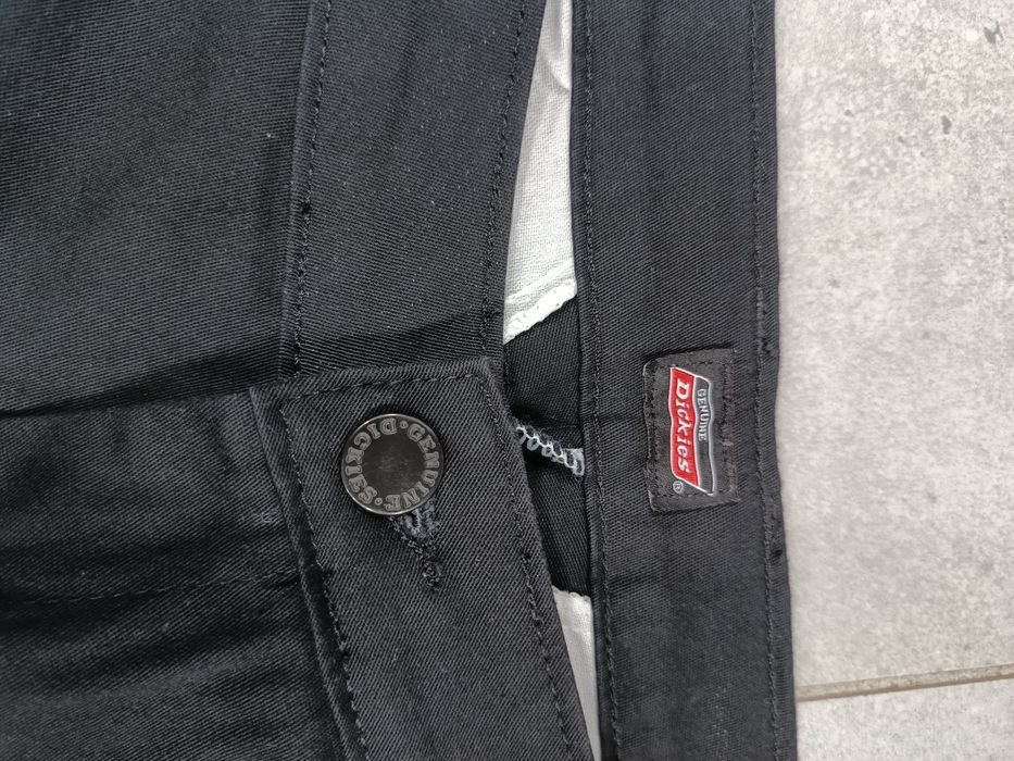 Spodnie Genuine Dickies Relaxed damskie rox. XS bardzo ładne czarne