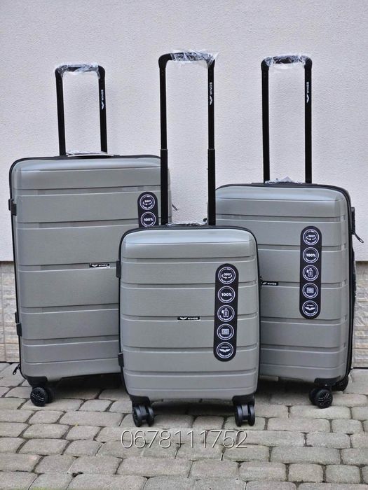 100% поліпропилен WINGS HWF02 Польща валізи чемоданы ручна поклажа