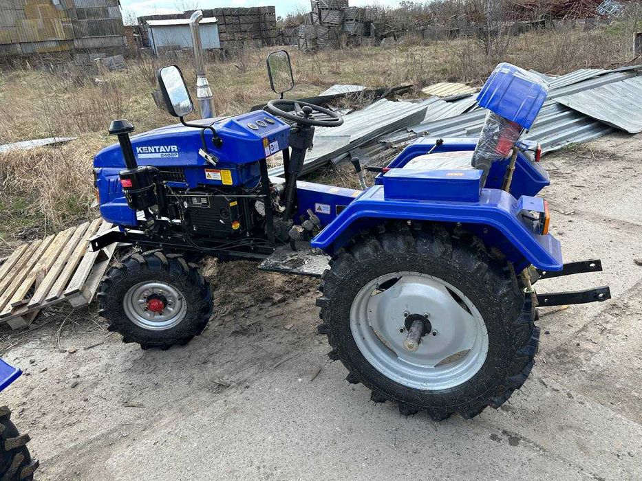 Мінітрактор Кентавр 240 ВР 24к.с. Доставка до дому+ МАСЛА+ЗіП+Гар-я