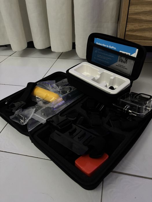 GoPro Hero 9 Black Impecável com Kit Completo de Suportes