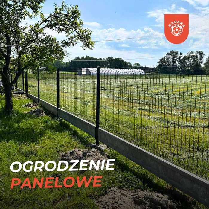 Płot panelowy, Panel Ogrodzeniowy, Ogrodzenie Montaż Sprzedaż