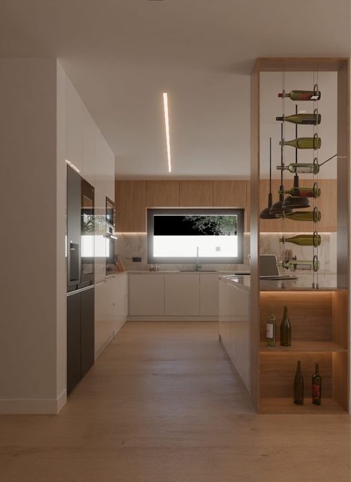 Moradia T4 Nova c/ Suite e Closet - Meia Via - Acabamento  Premium