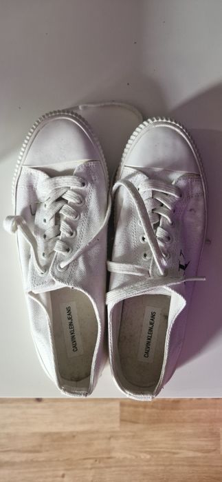 Buty Calvin Klein jeans rozmiar 38 białe