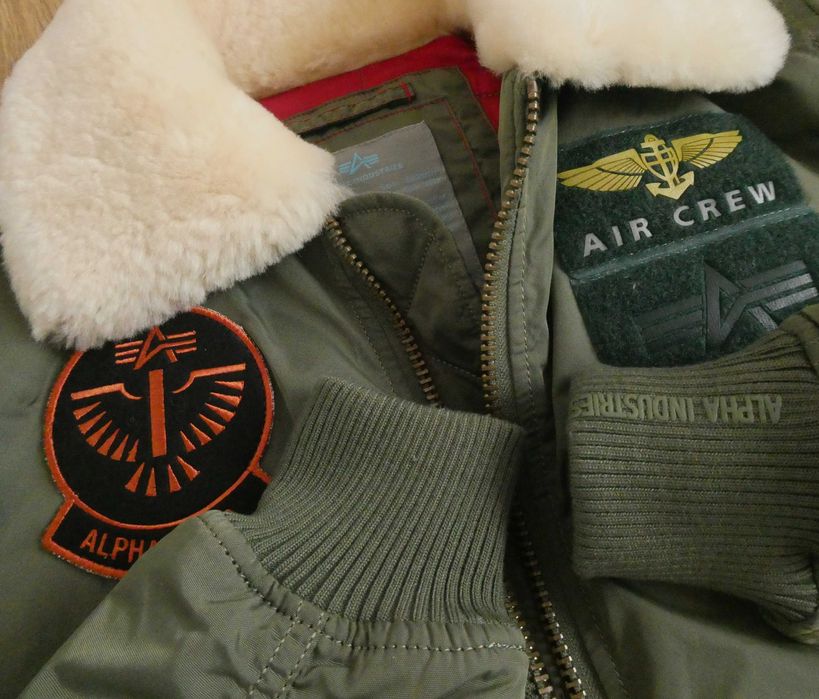 Kurtka damska ALPHA INDUSTRIES Injector III Force pilotka LOTNICZA M/L