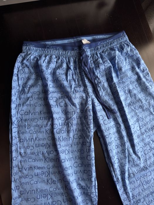 Прямі домашні штани Calvin Klein