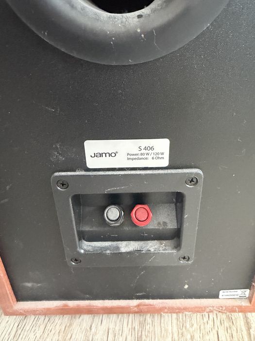Zestaw kina domowego 5 +1 Jamo, amplituner Panasonic, subwoffer Yamaha