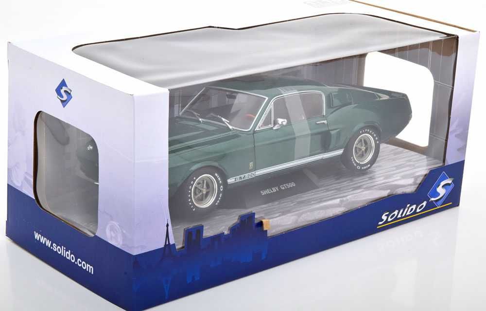 Mustang Shelby GT500 (verde) 1967 1/18 - Solido