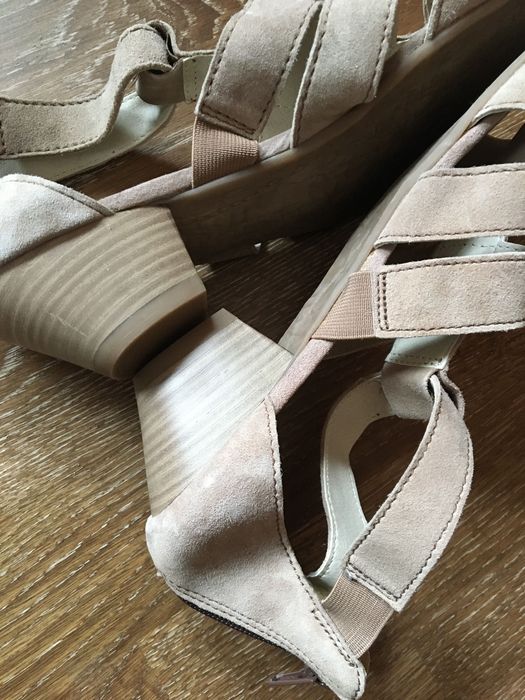 Softwalk flexwear, 40, sandały,skóra naturalna, kamienie