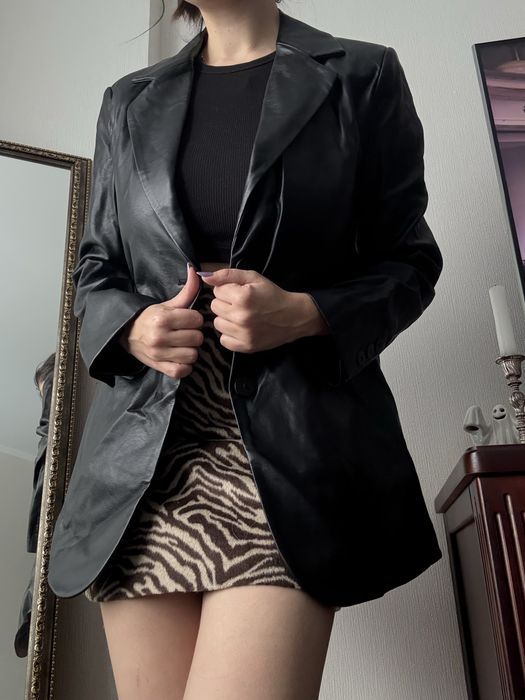 Піджак жіночий шкіряний