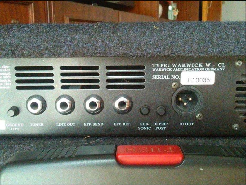Combo Amplificador de Baixo Warwick CL ND4 150W – Made in Germany
