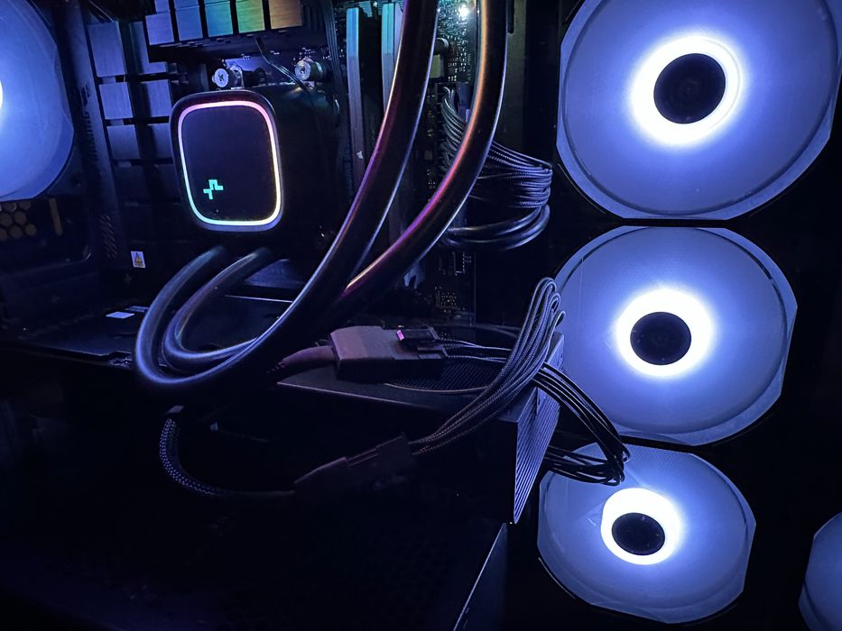 Пк ryzen 7 9800x3d, 4070 super, tuf b650 m-e wifi