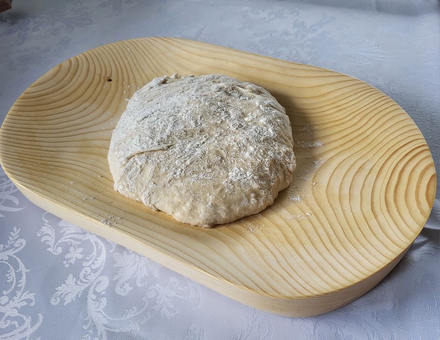 Koryto z drewna niecka drewniana na mięso grilla  60cm