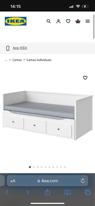 Cama ikea + colchao