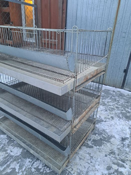 Klatka klatki dla przepiorek 3 poziomy