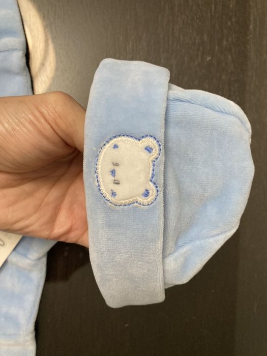 Conjunto Azul Bebe Querido 3 meses NOVO Em Caixa