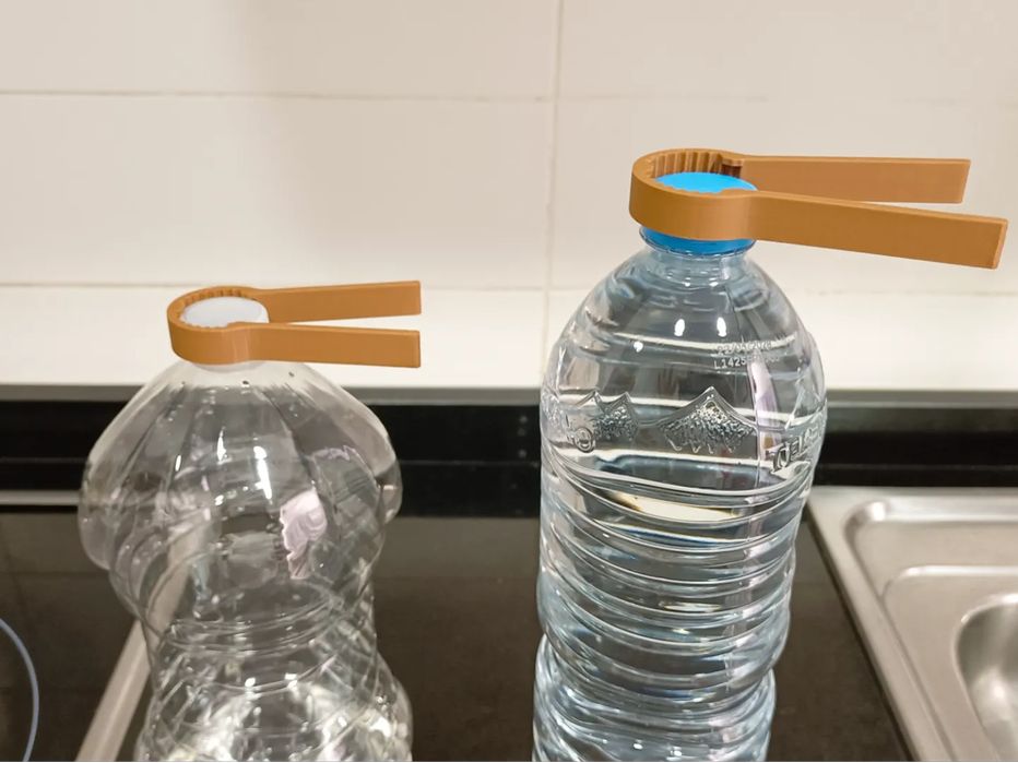 Abre Garrafas Prático para Água e Refrescos