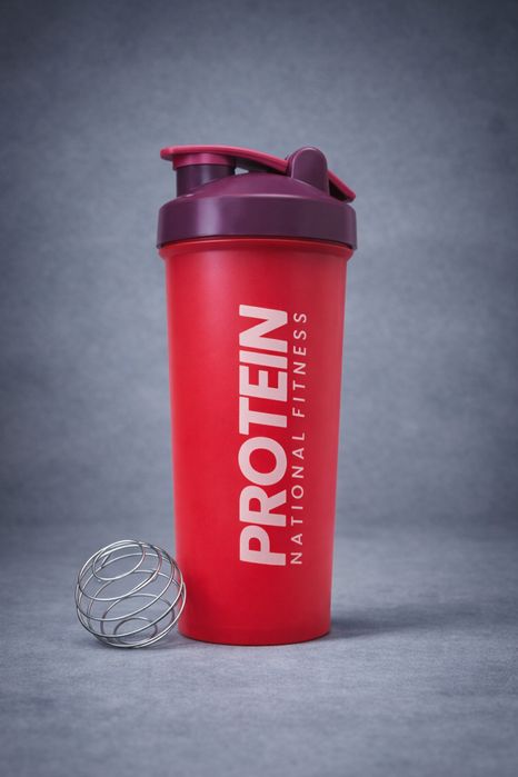Шейкер спортивний + пружина 700мл Protein для протеїну пляшка для води