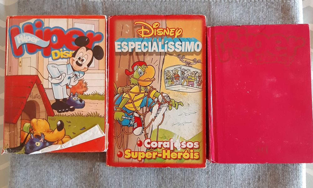 Livros BD Hiper Disney