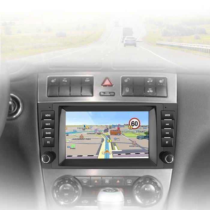 Mercedes C W203 W209 W219 – Radio Android 7" CarPlay