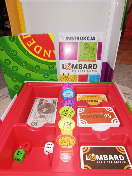Gra planszowa Lombard życie pod zastaw
