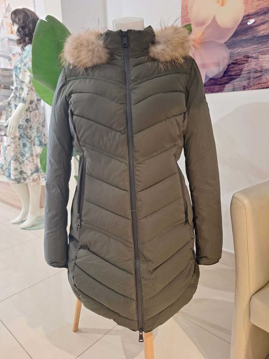 kurtka zimowa damska khaki XL