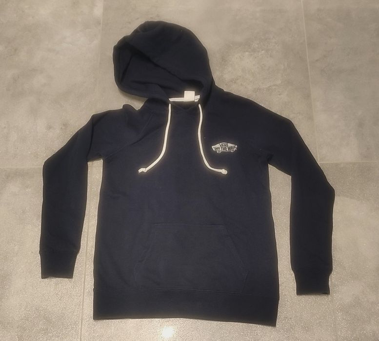 Bluza Vans r. XS kaptur granatowa kangurka