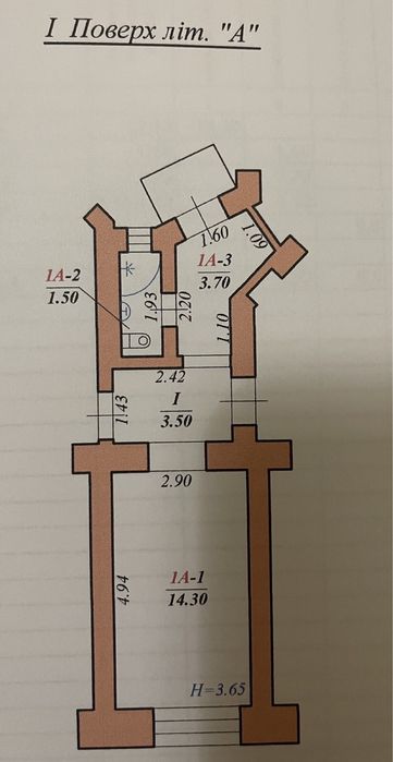 Продаж приміщення під лабораторію в центрі міста .
