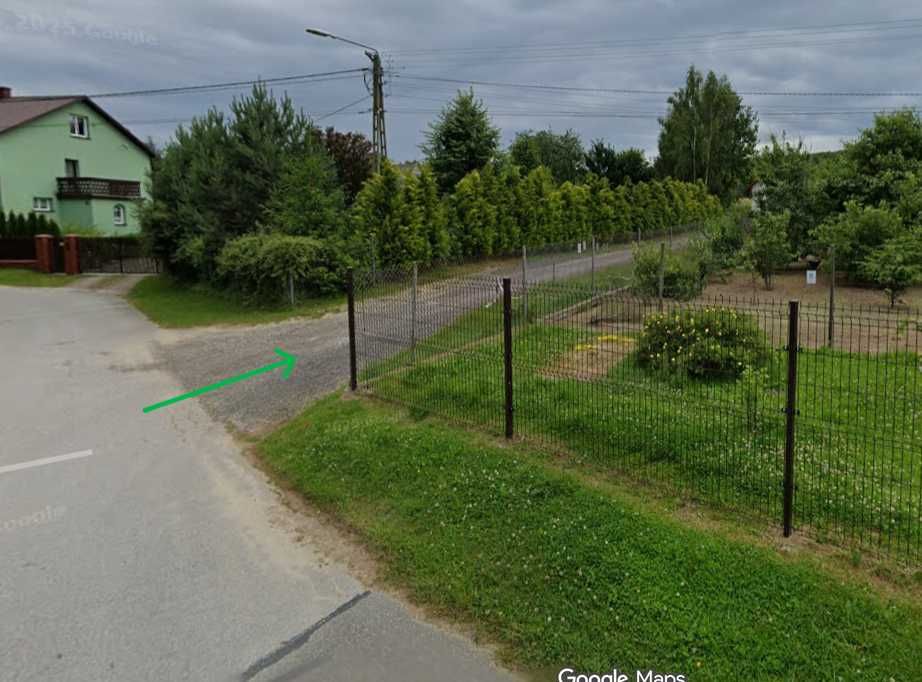 Działka budowlana w Ciekotach "za zalewem" z widokiem na Łysicę