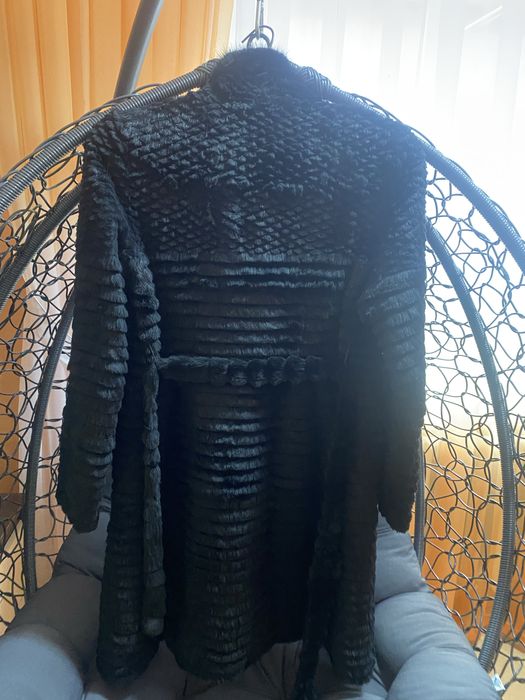 Шуба стрижений кролик