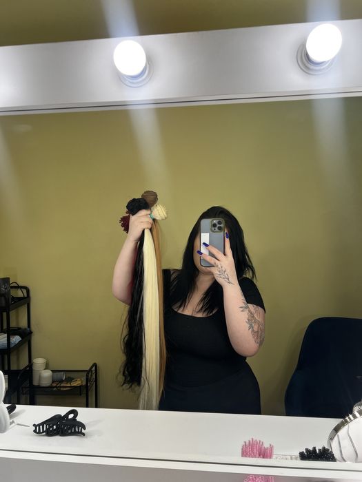 Пошук моделей нарощування волосся