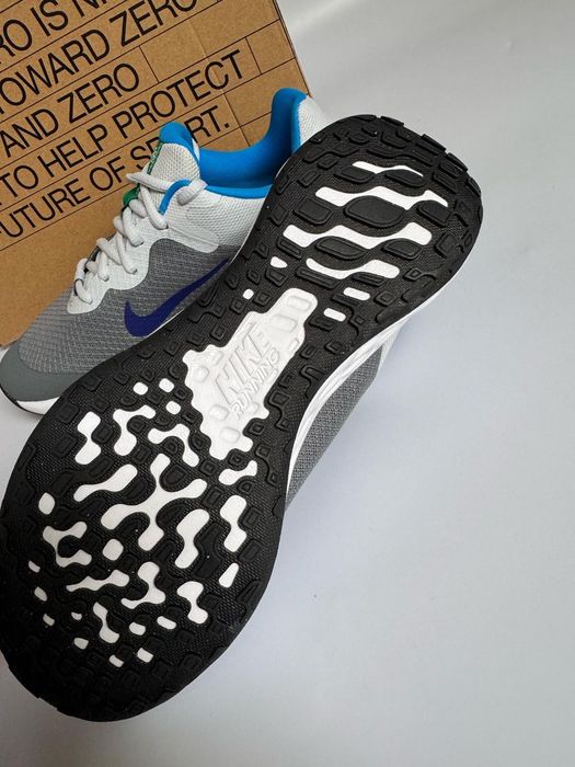 Nowe sneakersy NIKE REVOLUTION 6 NN (GS) szare niebieski 38,5
