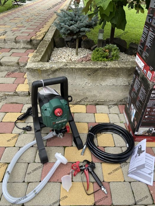 Фарбопульт, пульверизатор, покрасочник, Parkside PAFS 550 A1