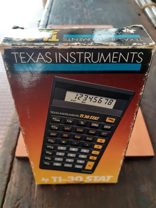 Calculadora texas TI-30 STAT.
