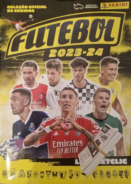 7Cromos coleção caderneta panini futebol 2023-2024