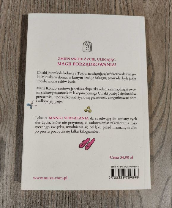 Manga Sprzątania Marie Kondo