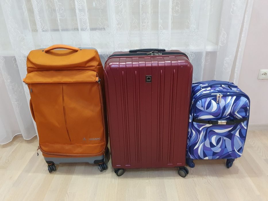Чемодан Delsey,Vaude,Gottex, дорожные сумки на колесиках Alfred Willer