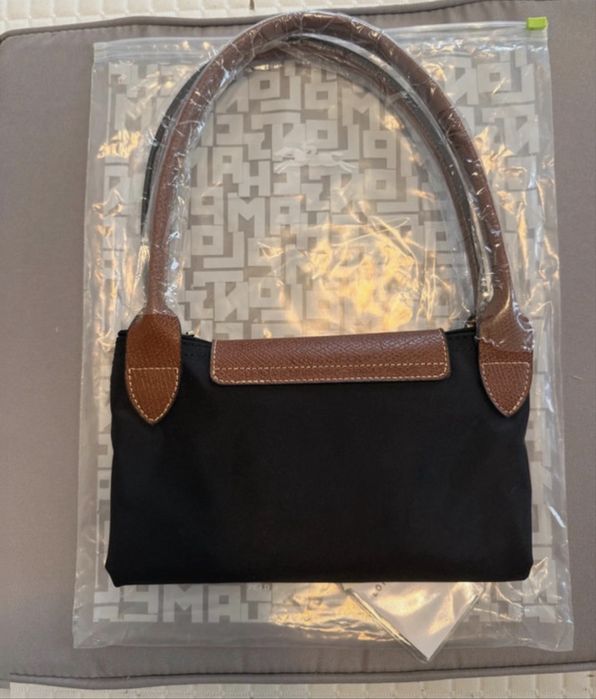 Mala longchamp preta tam L