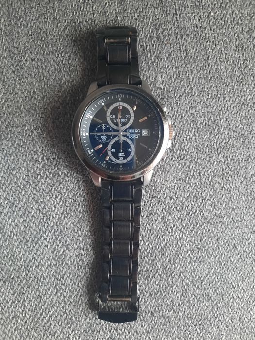 Seiko masculino Chronograph