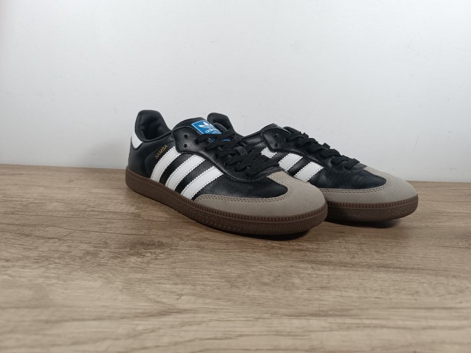 Adidas samba vegan "Black/gum"