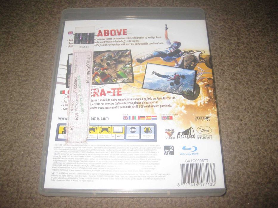 Jogo "Pure" para Playstation 3/Completo!